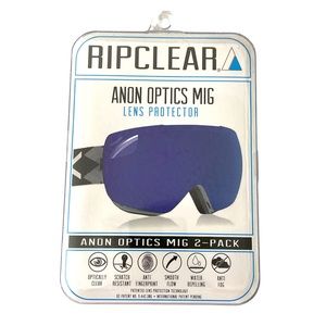 Ripclear Anon Optics Mig Lens Protector 2-Pack Clear ANSI Z87 Certified